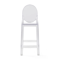 Réplica da banqueta transparente Victoria Ghost - Mueble Design