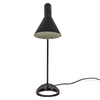 Jhon pöytävalaisin | Arne Jacobsenin inspiroima muotoilu teräksestä