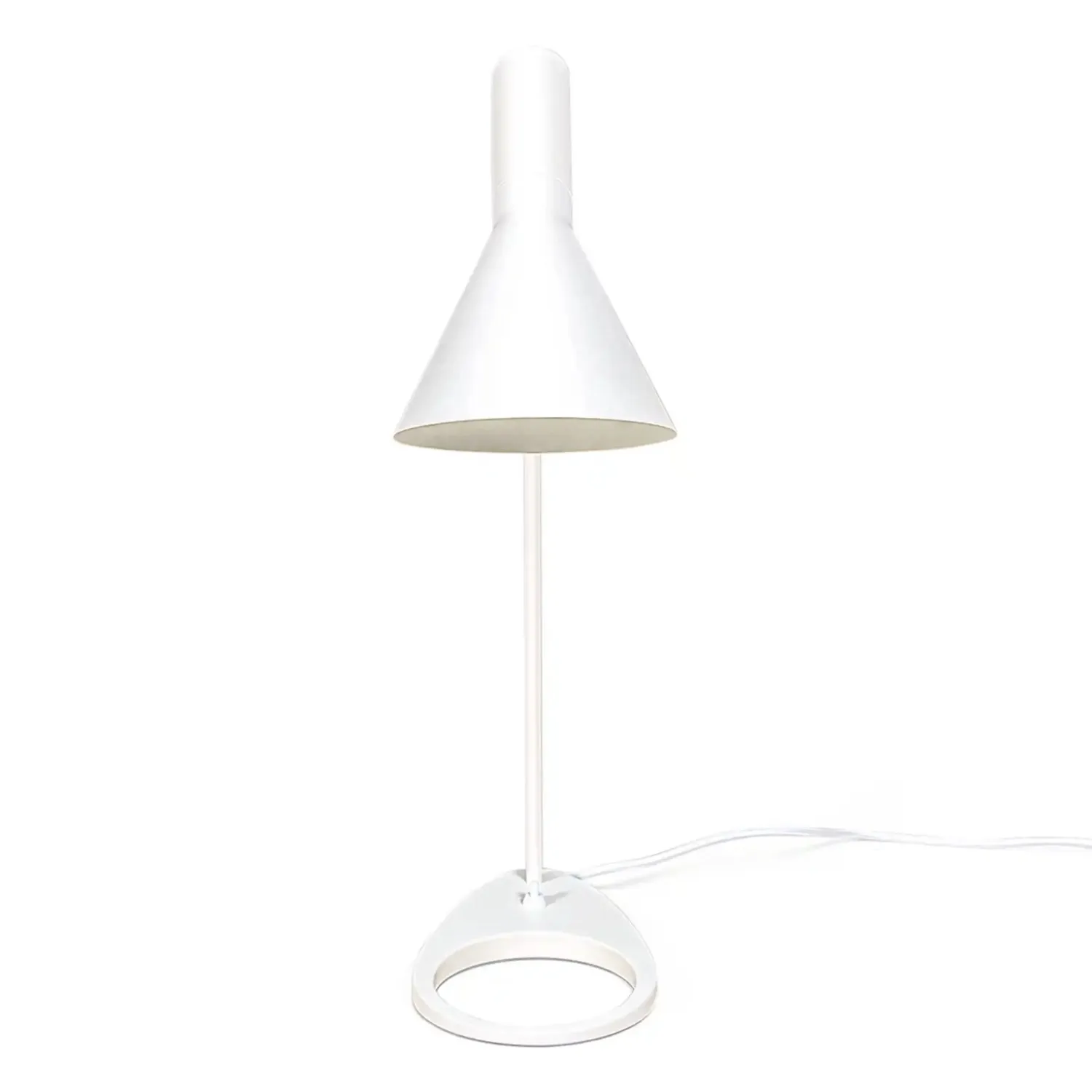 Lámpara de sobremesa Jhon | Diseño inspirado en Arne Jacobsen en acero