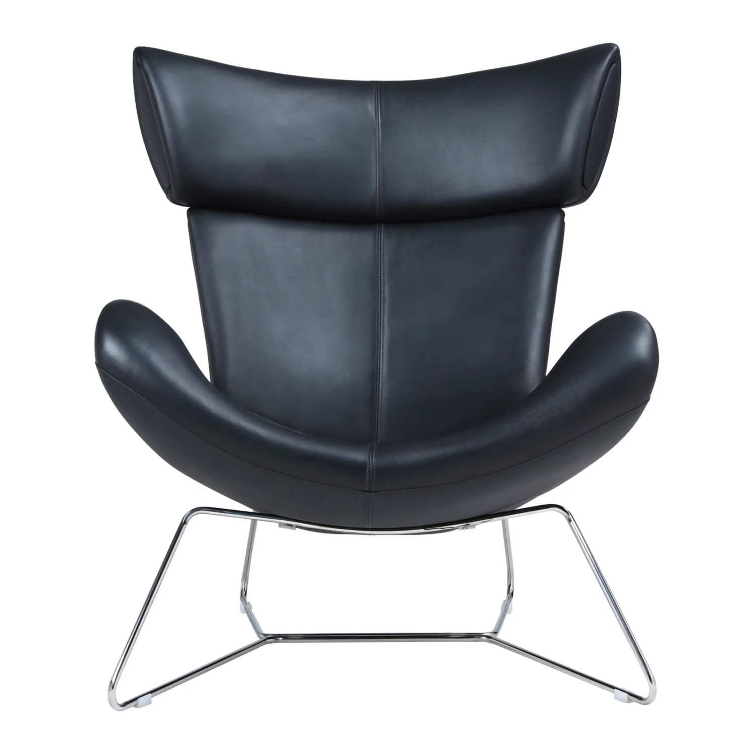 Emola Stuhl aus italienischem Leder : Moderner Sessel im Premium-Design