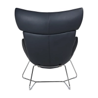 Emola Stuhl aus italienischem Leder : Moderner Sessel im Premium-Design