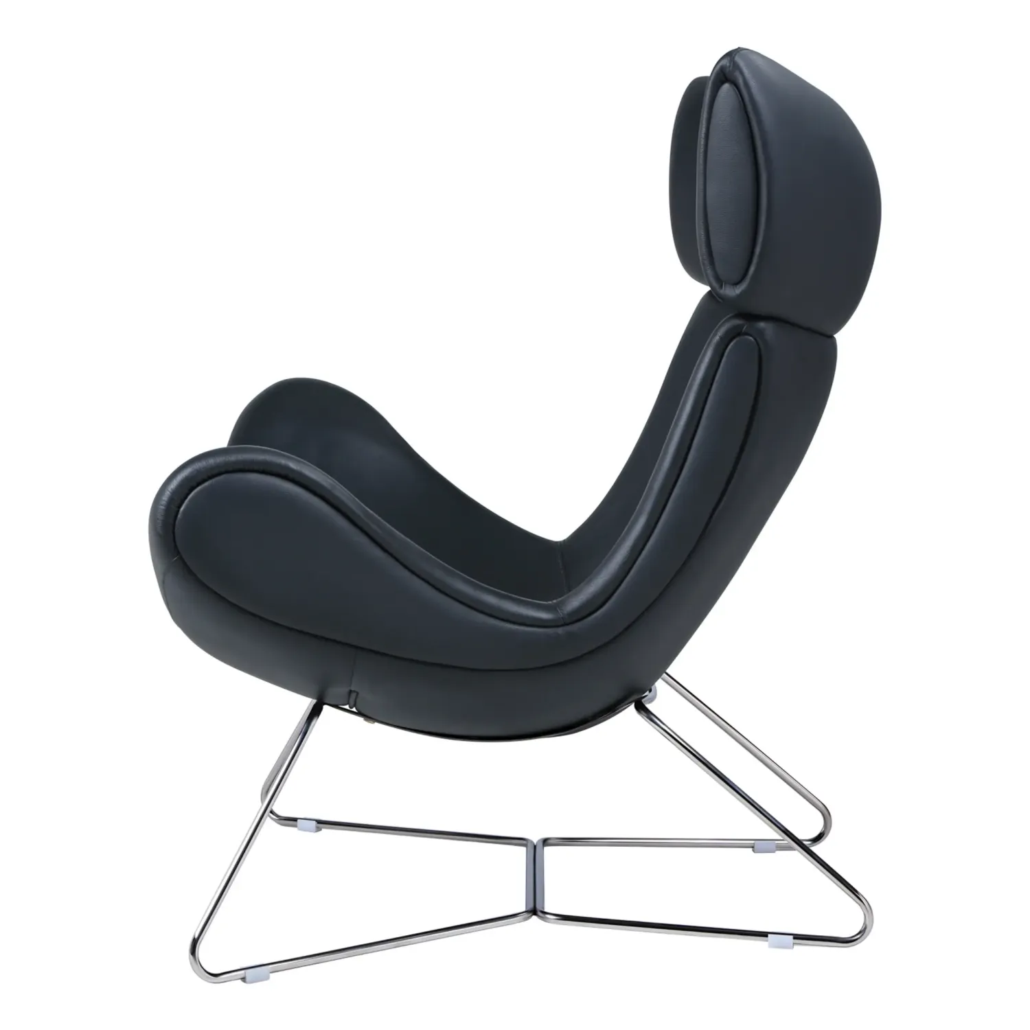 Emola Chair in Italian Leather : Modern armchair of premium design