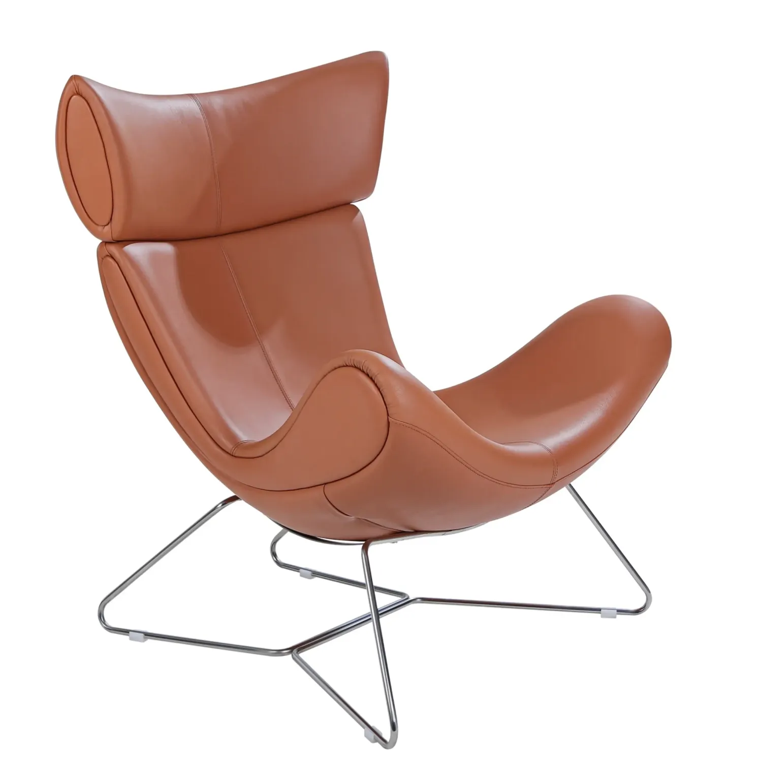Emola Chair in Italian Leather : Modern armchair of premium design