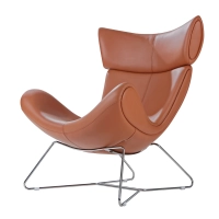 Emola Chair in Italian Leather : Modern armchair of premium design