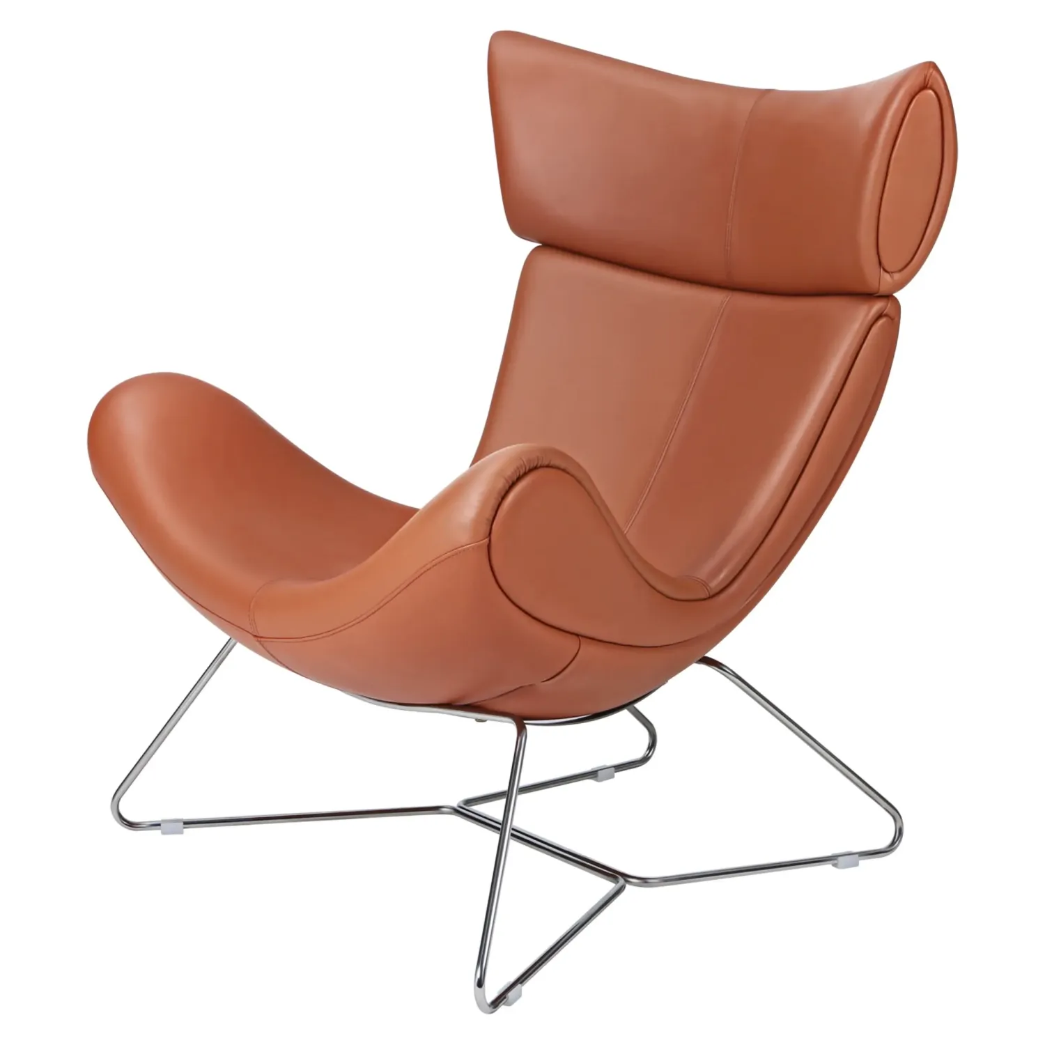 Emola Chair in Italian Leather : Modern armchair of premium design