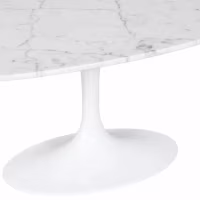 Inspiración Mesa de Centro Tulip de Mármol Carrara - Mueble Design