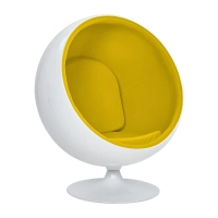Replica Ball Chair in Cashmere - Modern Armchairs - Mueble Design