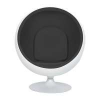 Replika kuličkového křesla v kašmíru - moderní křesla - designový nábytek