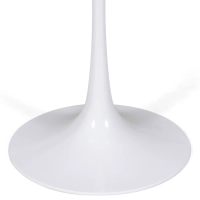 Inspiración Mesa Auxiliar Tulip Side Mármol Carrara Ø50 cm | Mueble Design