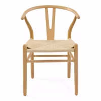 Inspiración Silla Wishbone CH24 - Sillas de Madera - Estilo Nórdico