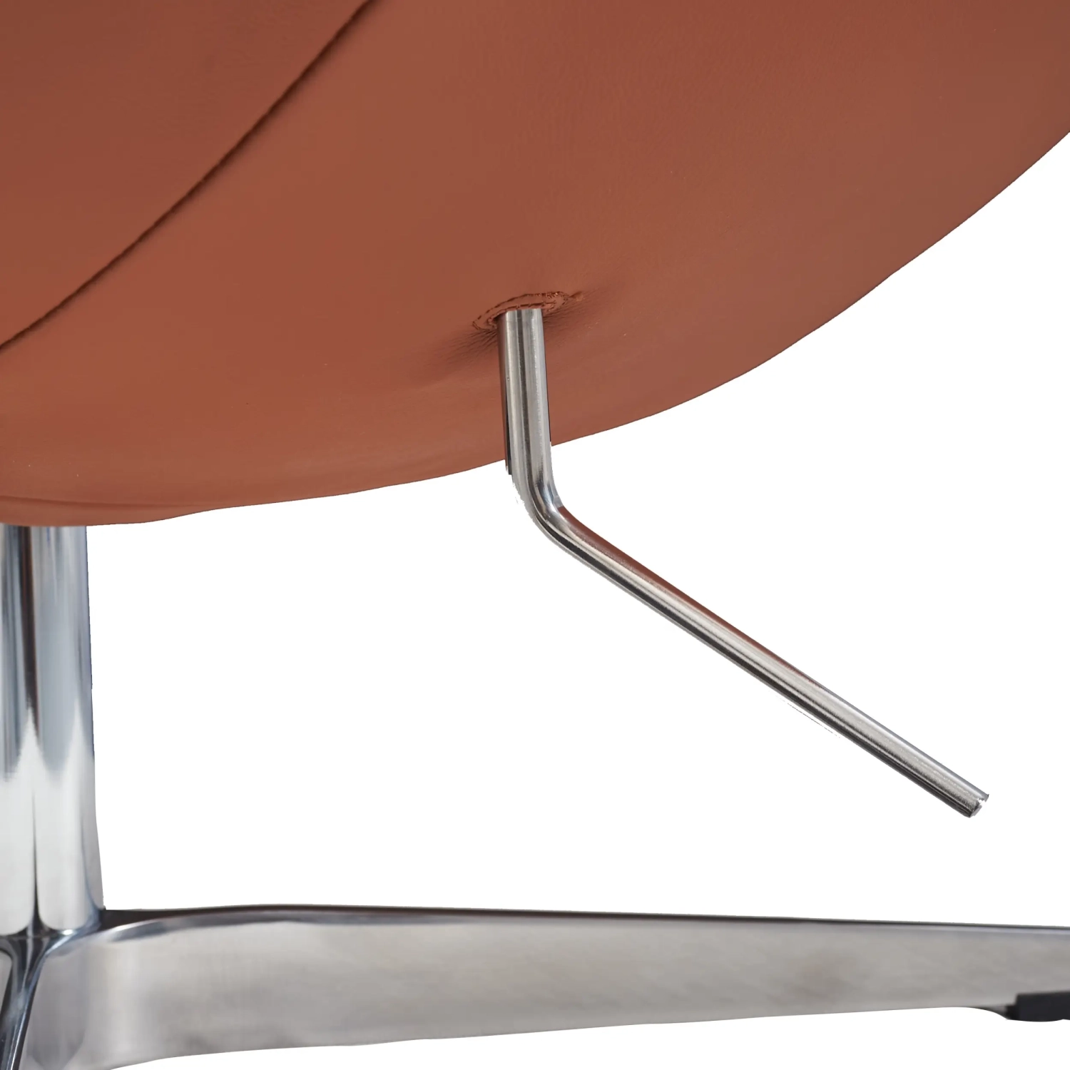 Ispirazione di Egg Chair di Pelle - Poltrona da Disegno Premium - Mobilie Design