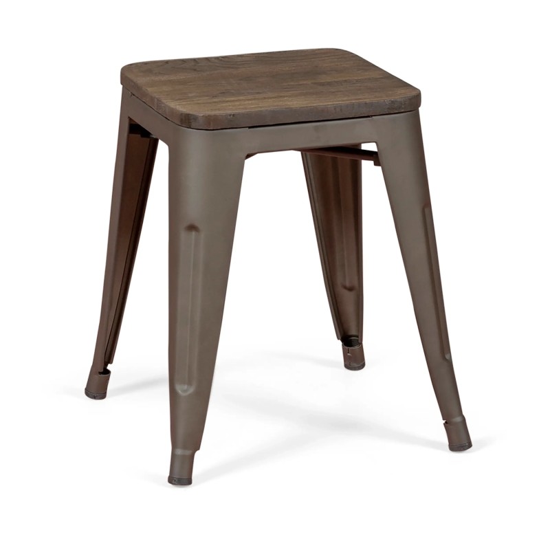 Taburete Bistro Wood Antique 45cm