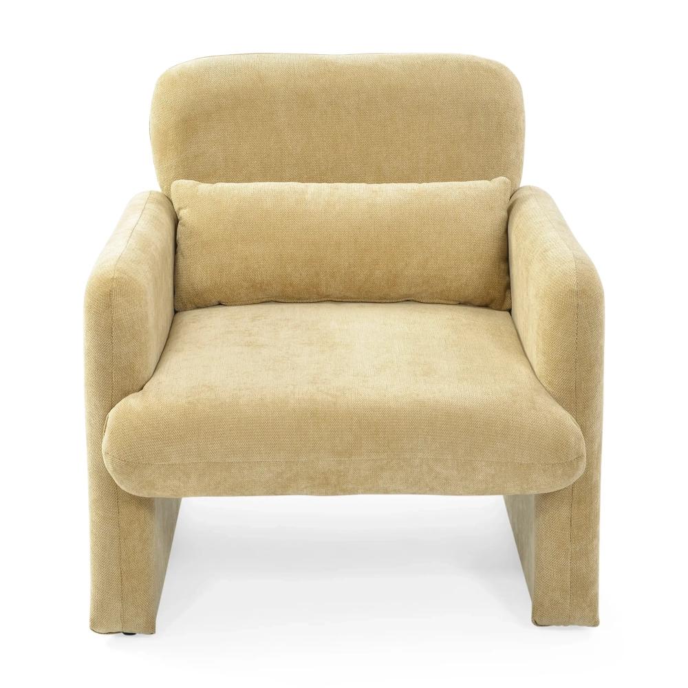 Bristol minimalist upholstered armchair : High-density foam