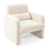 Bristol minimalist upholstered armchair : High-density foam