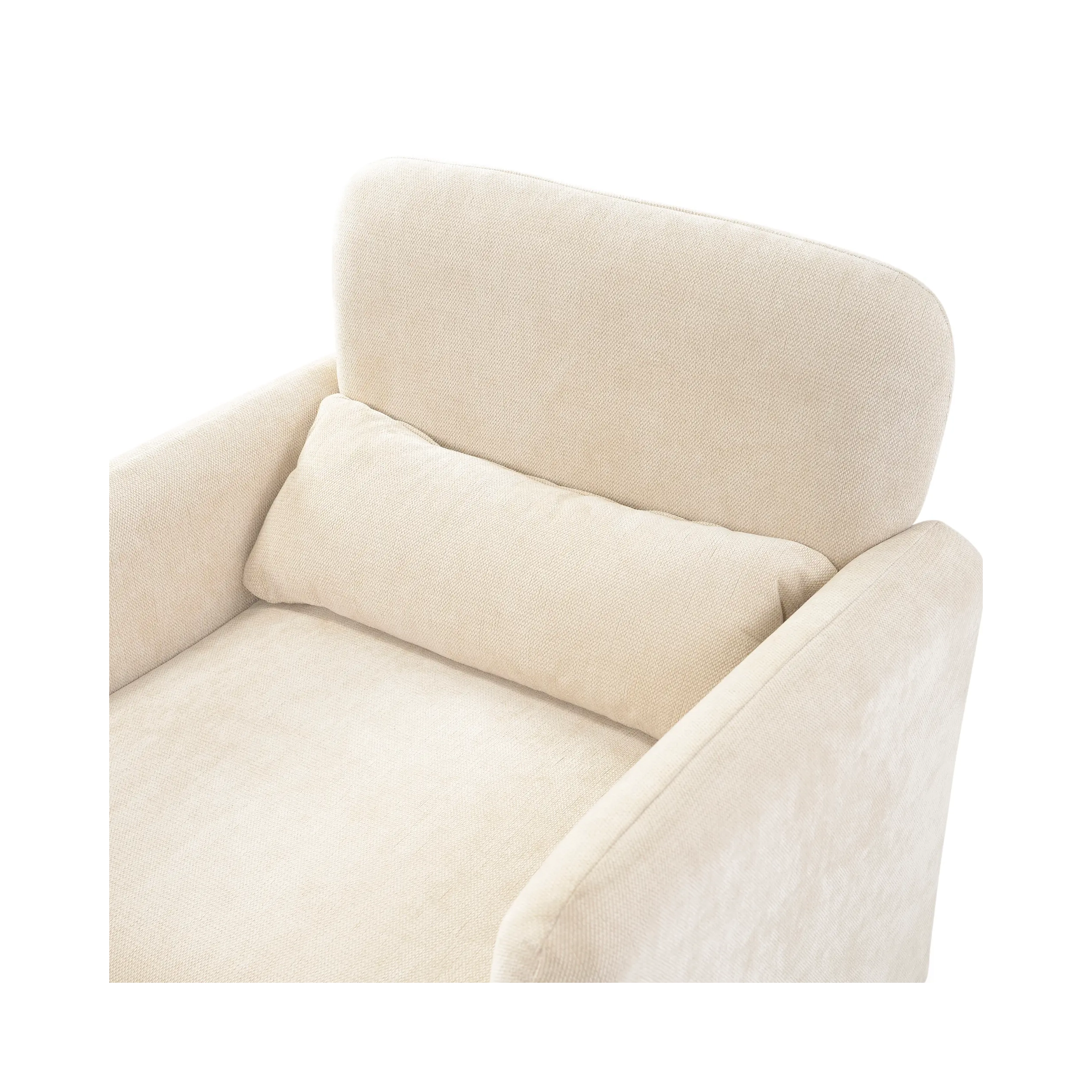 Bristol minimalist upholstered armchair : High-density foam