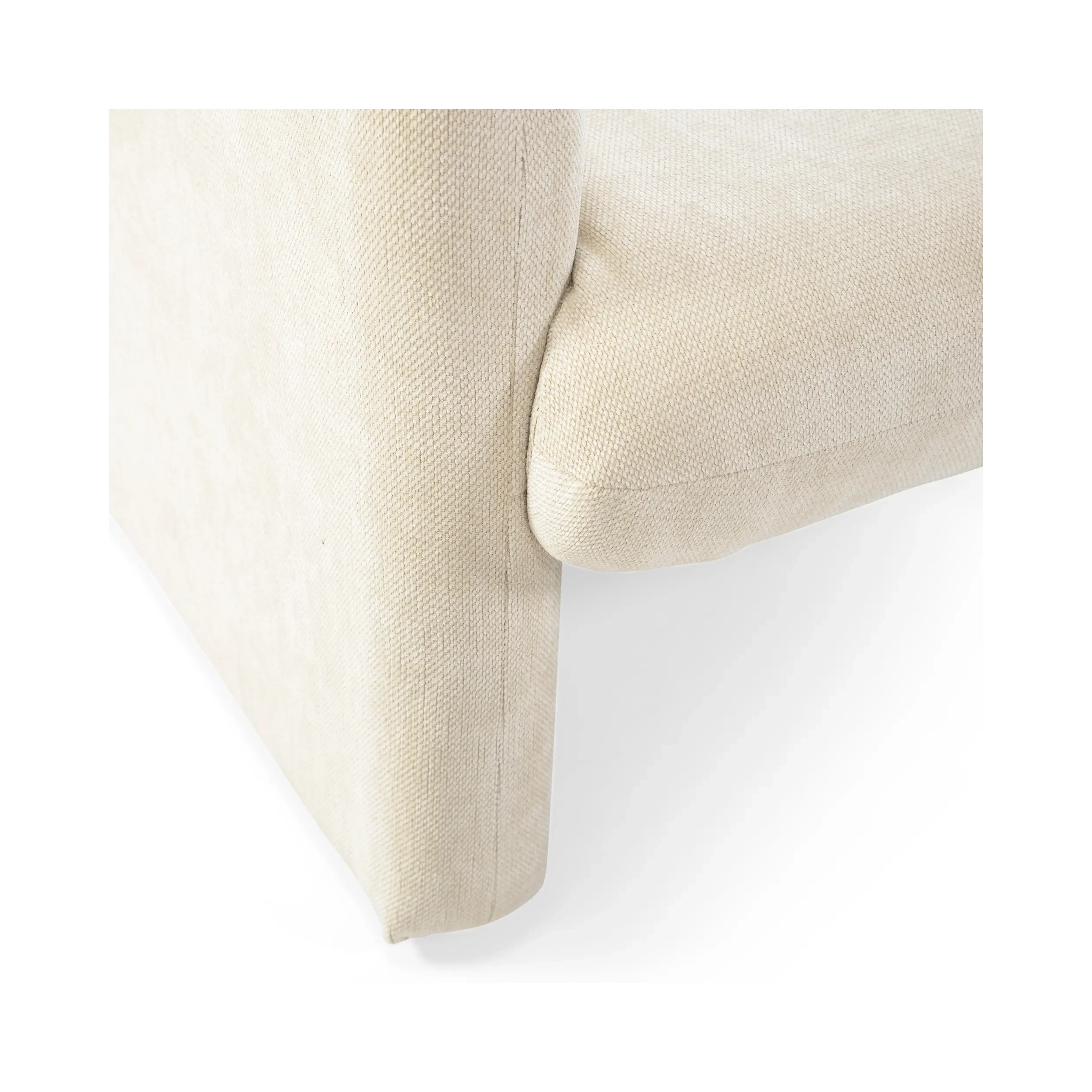 Bristol minimalist upholstered armchair : High-density foam