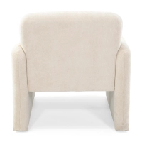 Sillón Bristol minimalista tapizado | Espuma alta densidad