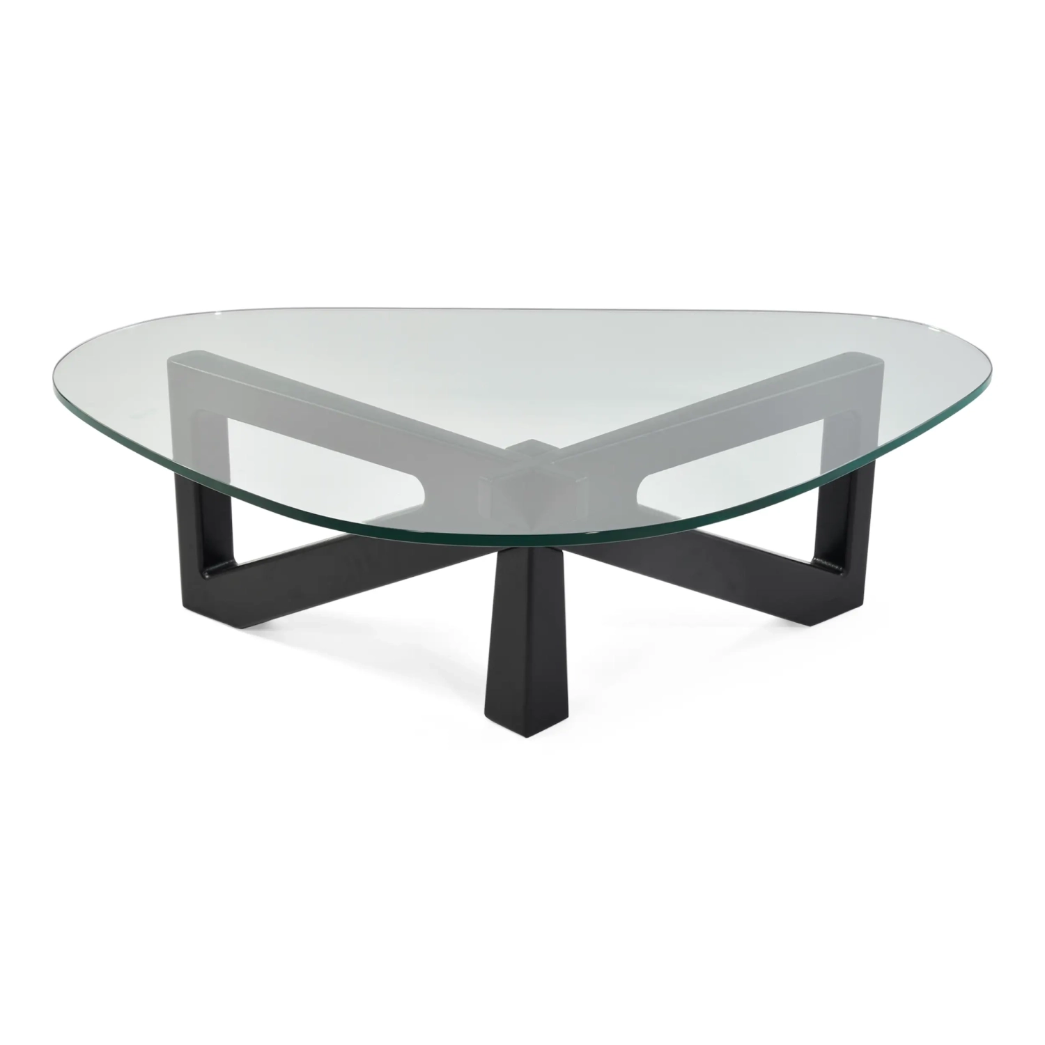 Table basse design en verre trempé - Nodda