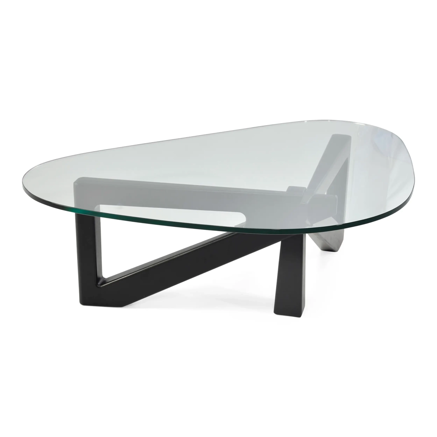 Designat soffbord i härdat glas - Nodda