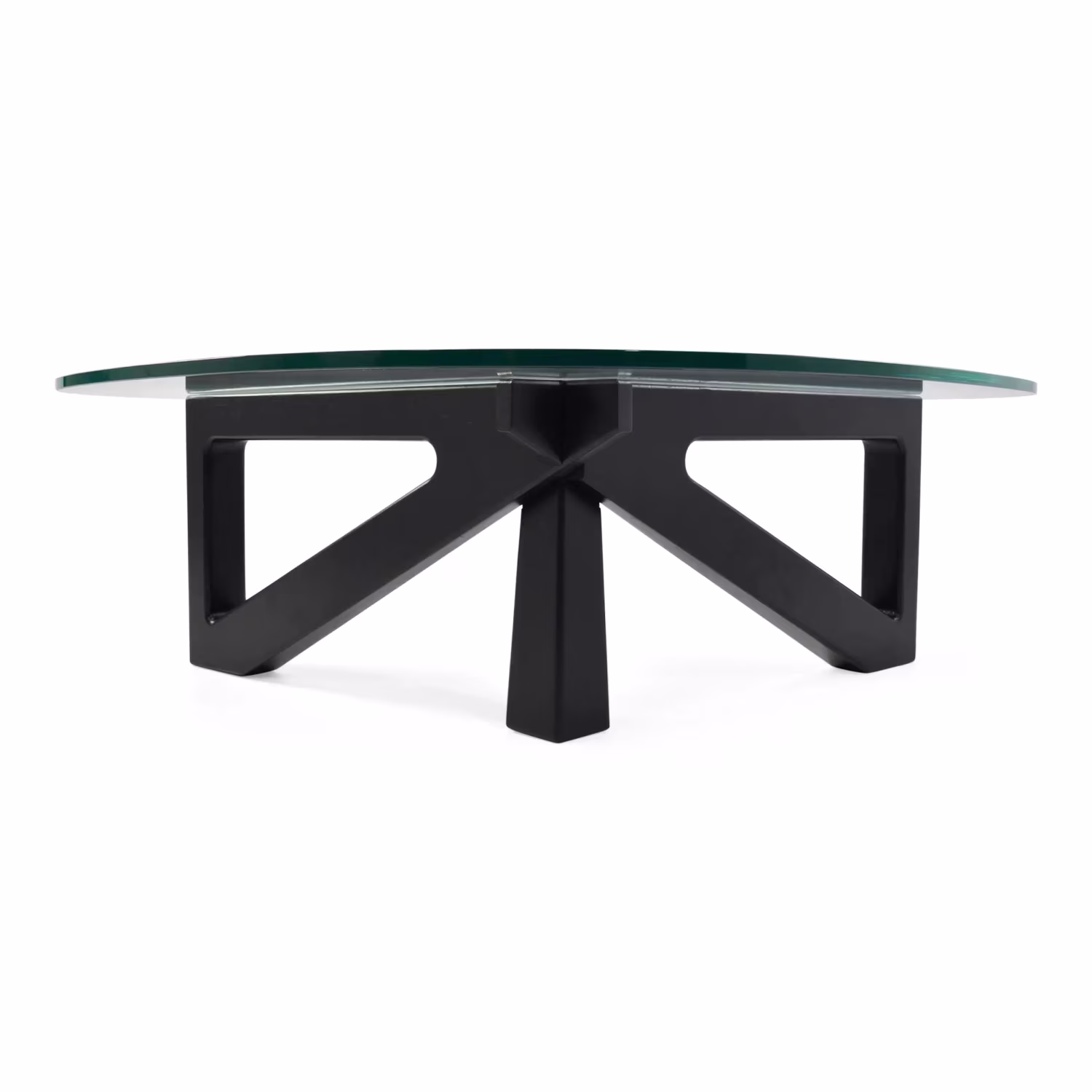 Mesa de centro de diseño en cristal templado - Nodda