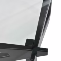 Design coffee table in tempered glass - Nodda