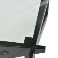 Table basse design en verre trempé - Nodda