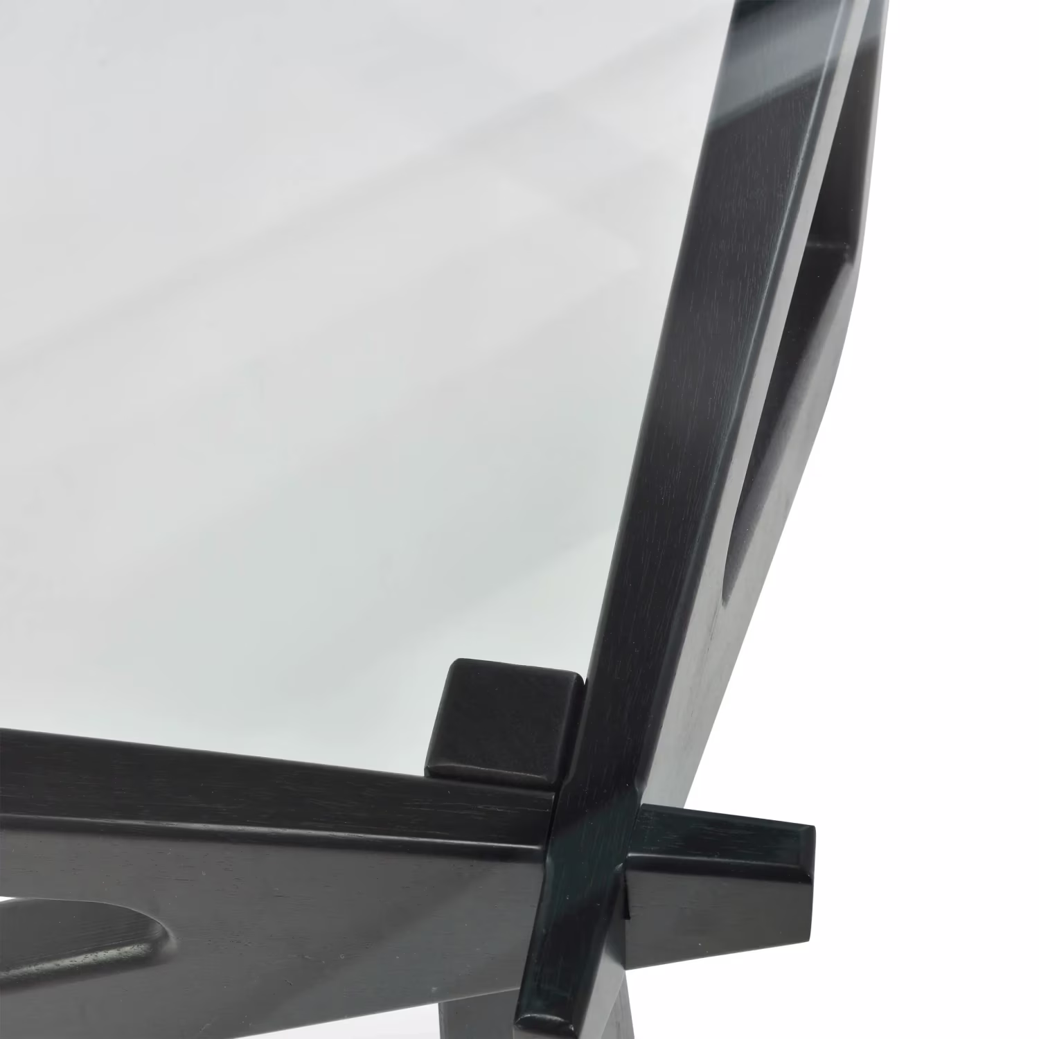 Mesa de centro de design em vidro temperado - Nodda