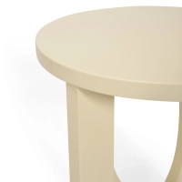 Tavolino in legno Flop | Design laccato rotondo 40 cm