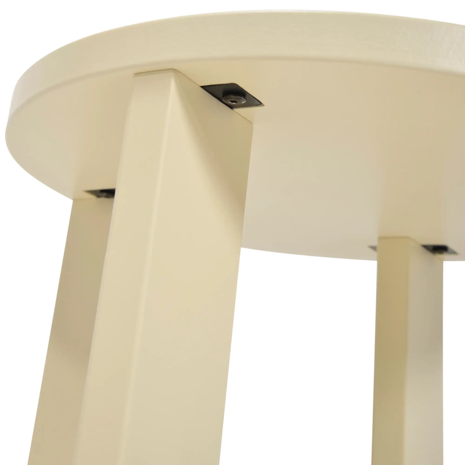 Houten bijzettafel Flop | Rond Gelakt Ontwerp 40 cm