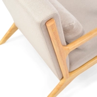 Sillón nórdico con cojín lumbar - Colmar