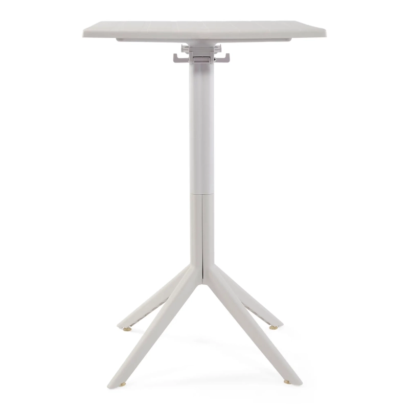 Mesa alta dobrável de plástico para exterior - Moises