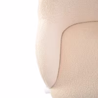 Silla de oficina bouclé con altura regulable - Notorius