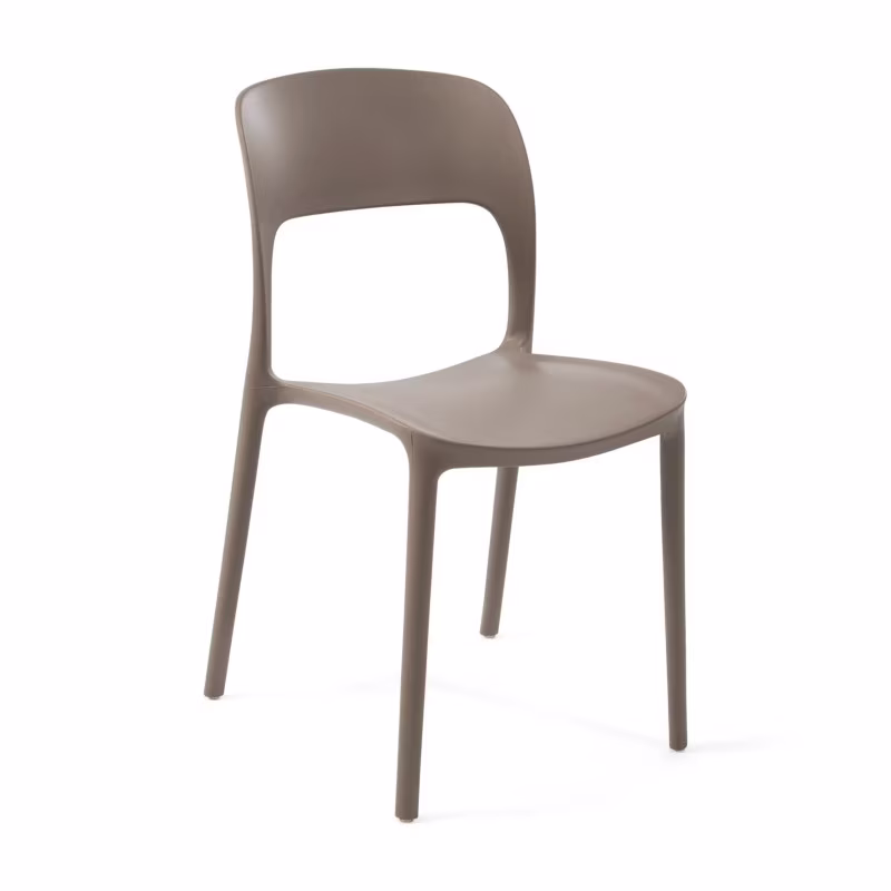 Silla apilable de polipropileno para exterior - Pavilon