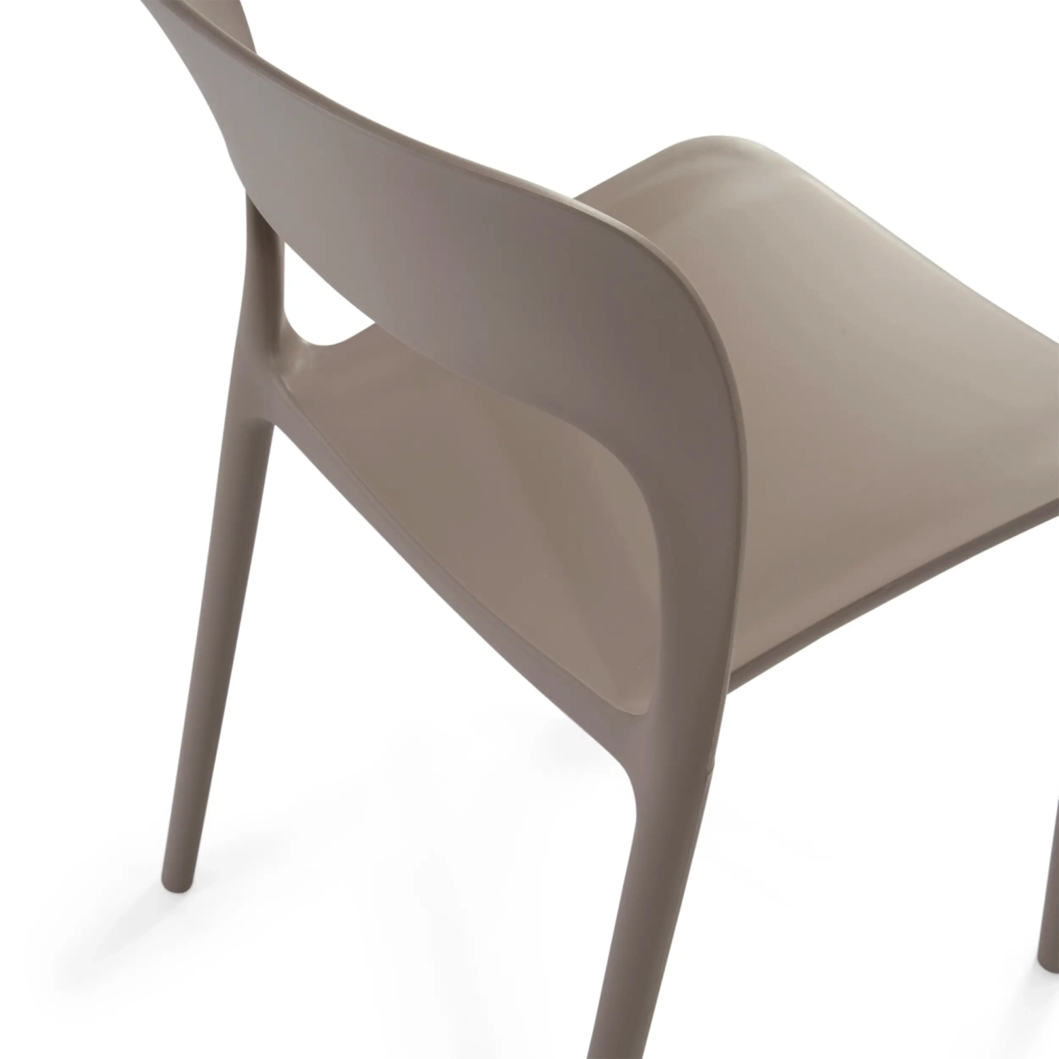 Outdoor polypropylene stacking chair - Pavilon