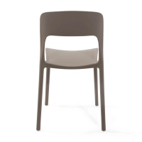 Silla apilable de polipropileno para exterior - Pavilon