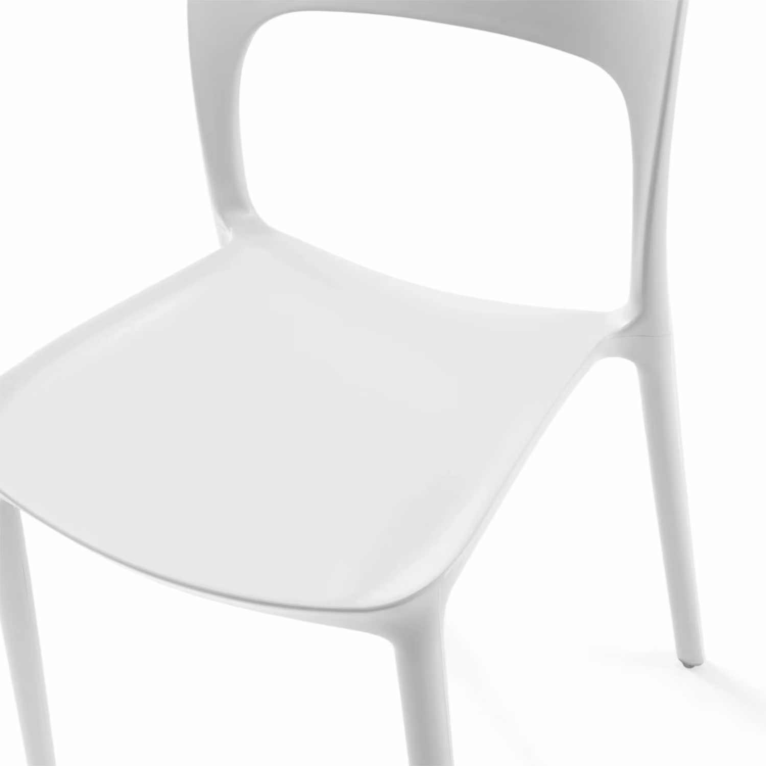 Silla apilable de polipropileno para exterior - Pavilon