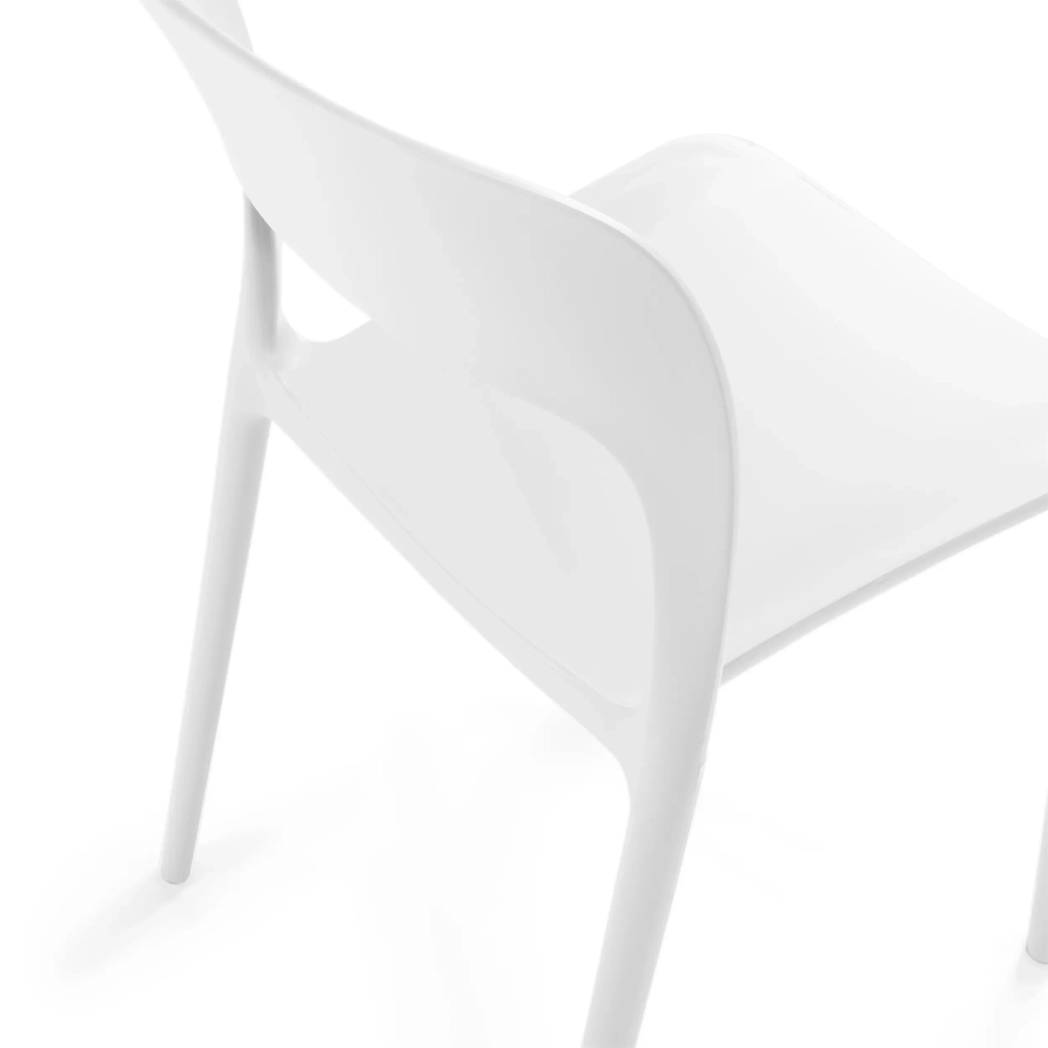 Outdoor polypropylene stacking chair - Pavilon