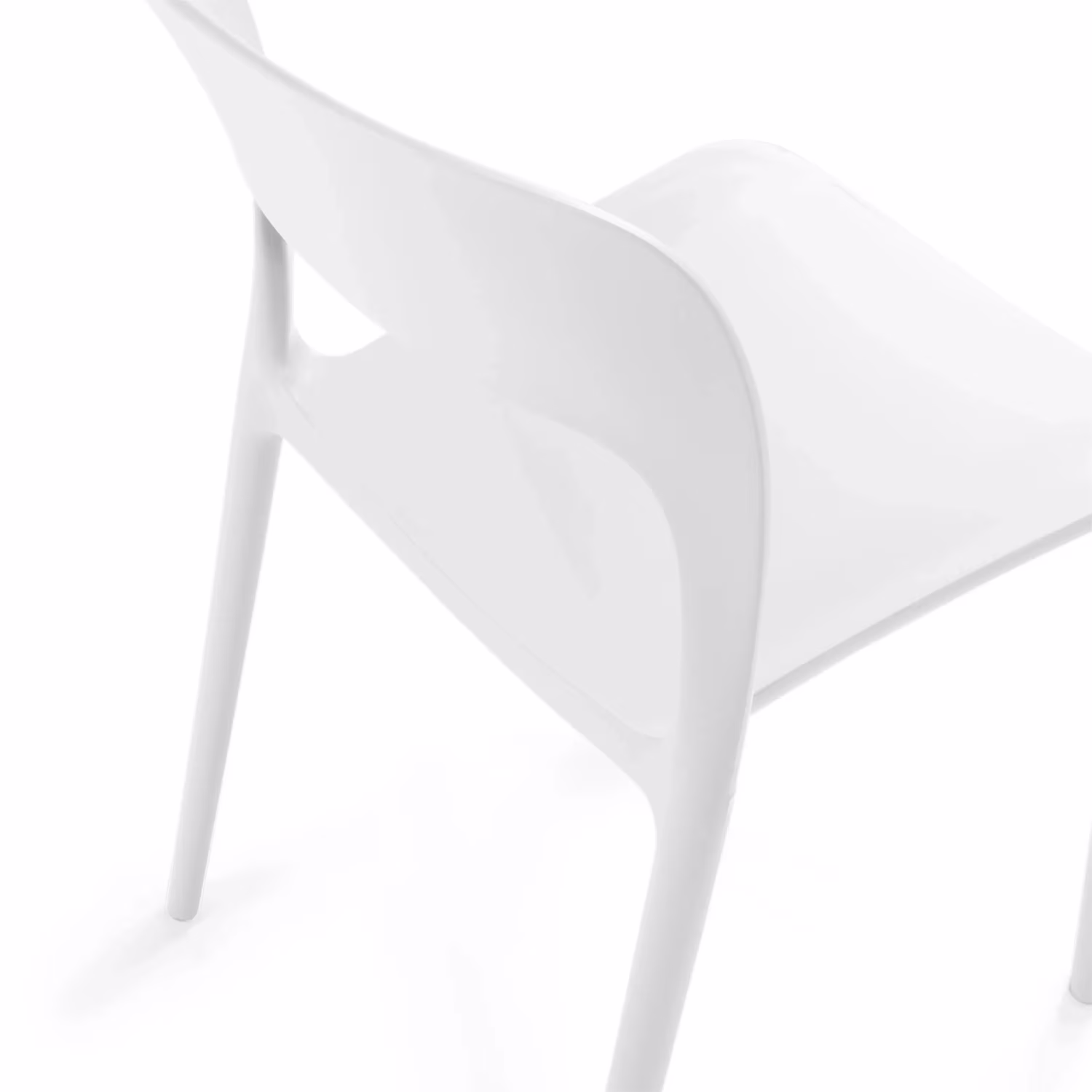 Silla apilable de polipropileno para exterior - Pavilon