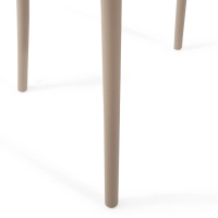 Stackable polypropylene chair suitable for outdoor use - Creta