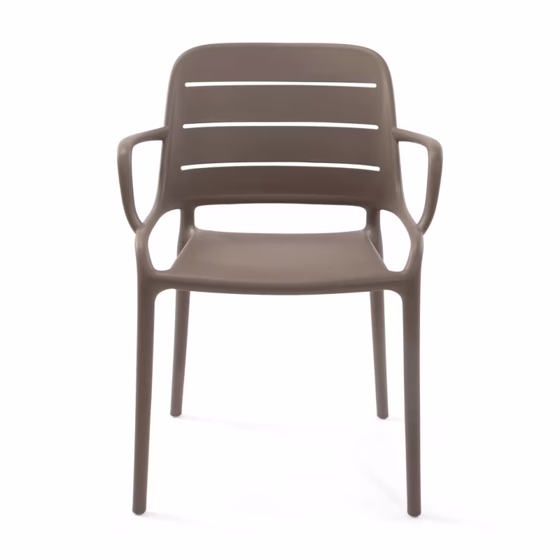 Silla de exterior en polipropileno apilable - Sunset