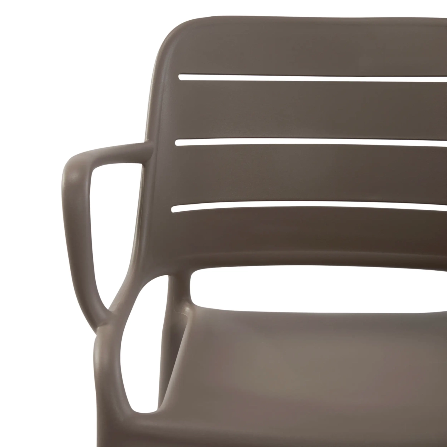 Stackable polypropylene outdoor chair - Sunset