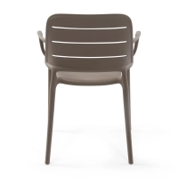 Stackable polypropylene outdoor chair - Sunset