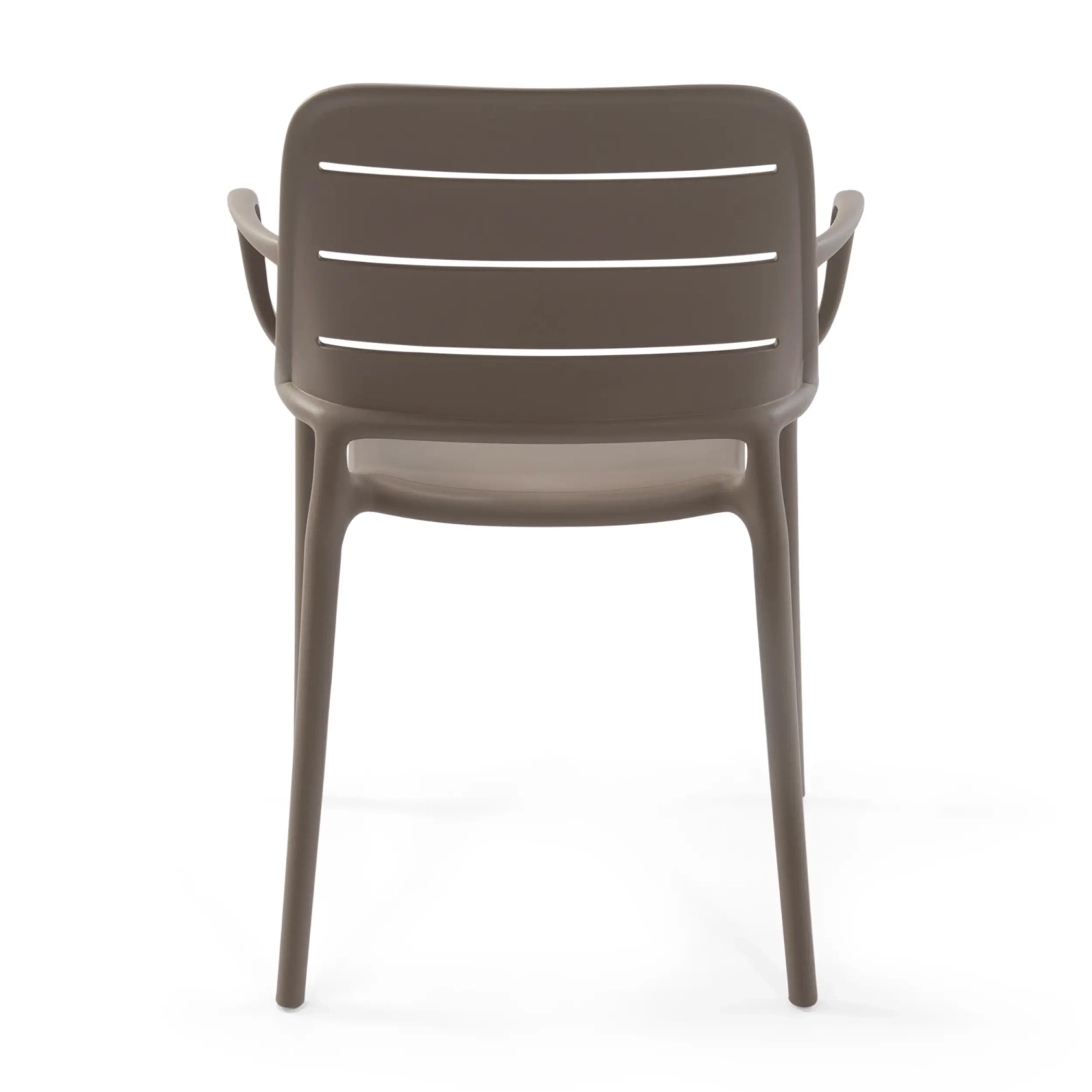 Stackable polypropylene outdoor chair - Sunset