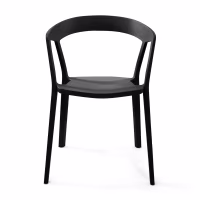 Silla apilable para comedor y exterior - Krilen
