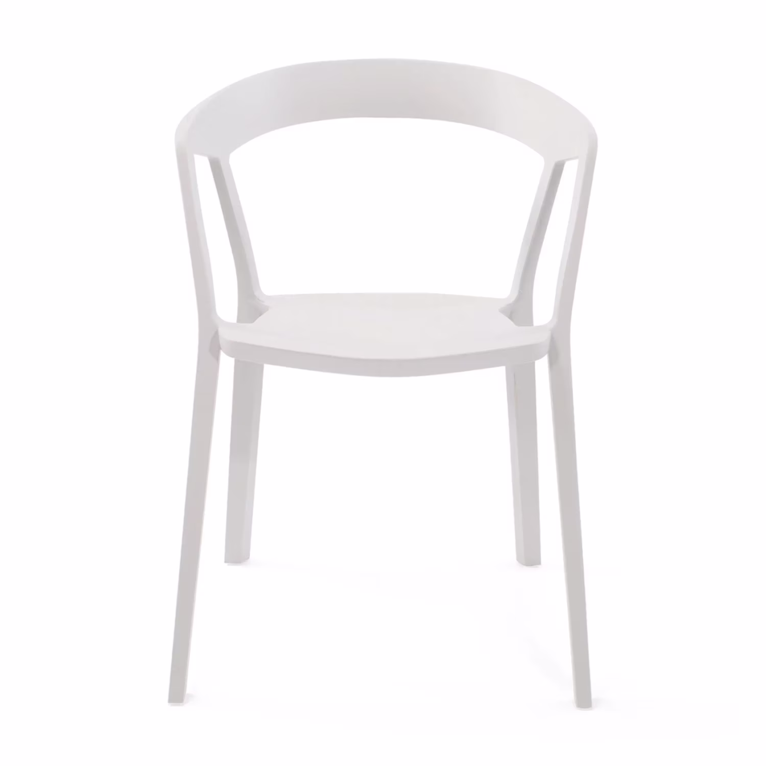 Silla apilable para comedor y exterior - Krilen