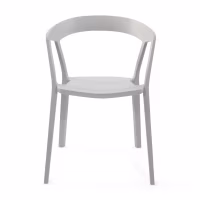 Silla apilable para comedor y exterior - Krilen