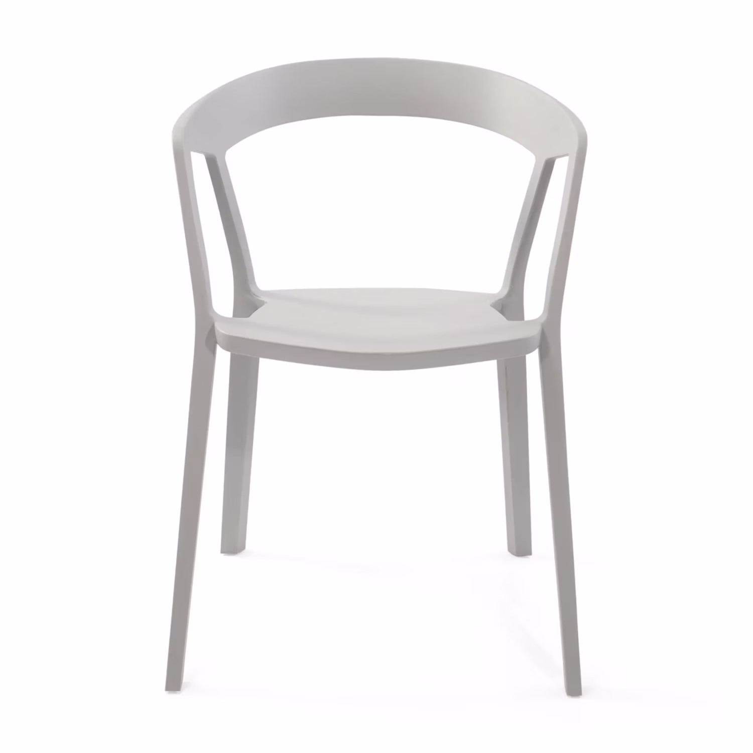 Silla apilable para comedor y exterior - Krilen
