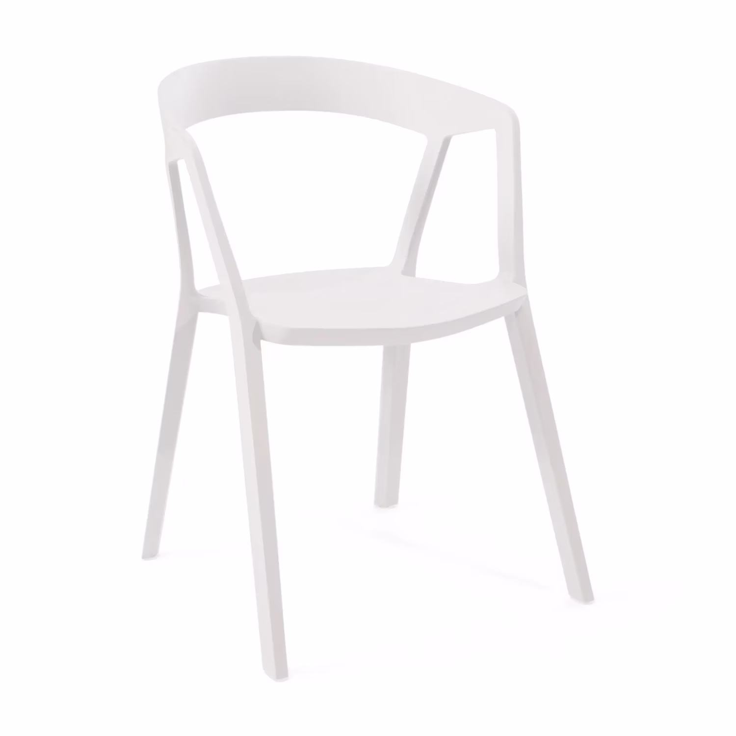 Silla apilable para comedor y exterior - Krilen
