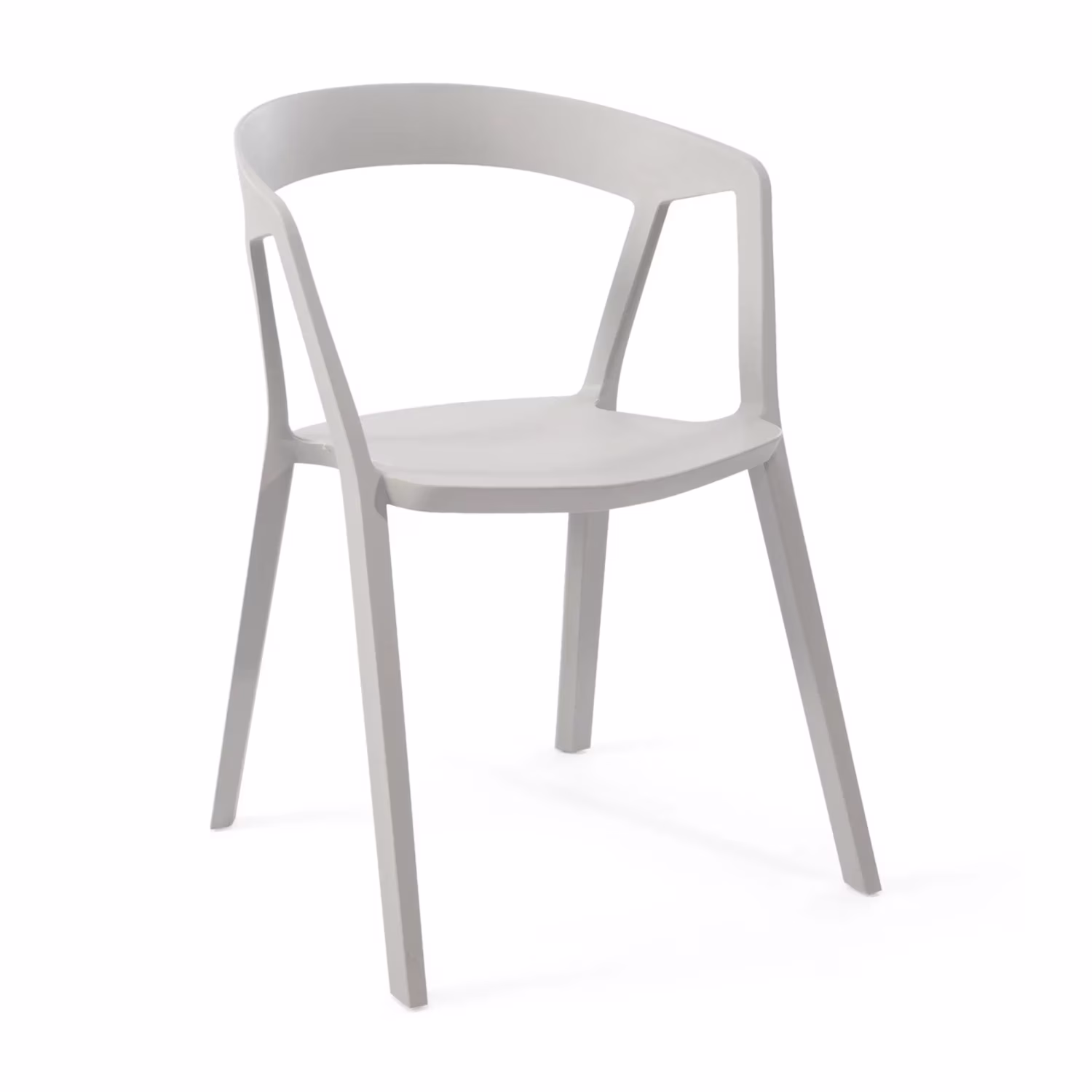 Silla apilable para comedor y exterior - Krilen