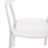 Silla apilable para comedor y exterior - Krilen
